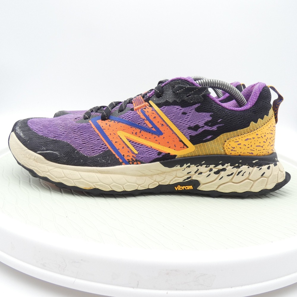 New Balance Fresh Foam Hierro v7 Mens 10.5 Purple Orange Trail Running MTHIERM7